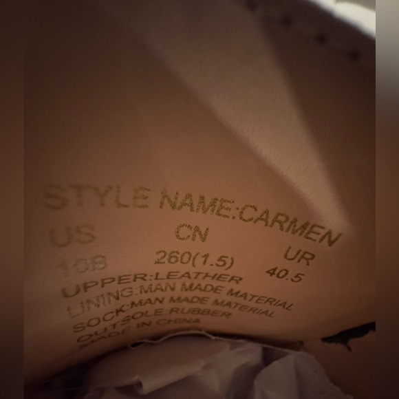 Kate Spade Carmen Driving Loafers Navy Blue Gold Pebbled Leather Women’s 10 - Picture 9 of 10